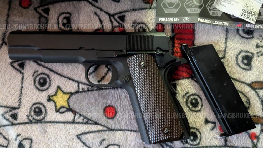 Страйкбольный пистолет WE Colt 1911 ggbb (GP109)