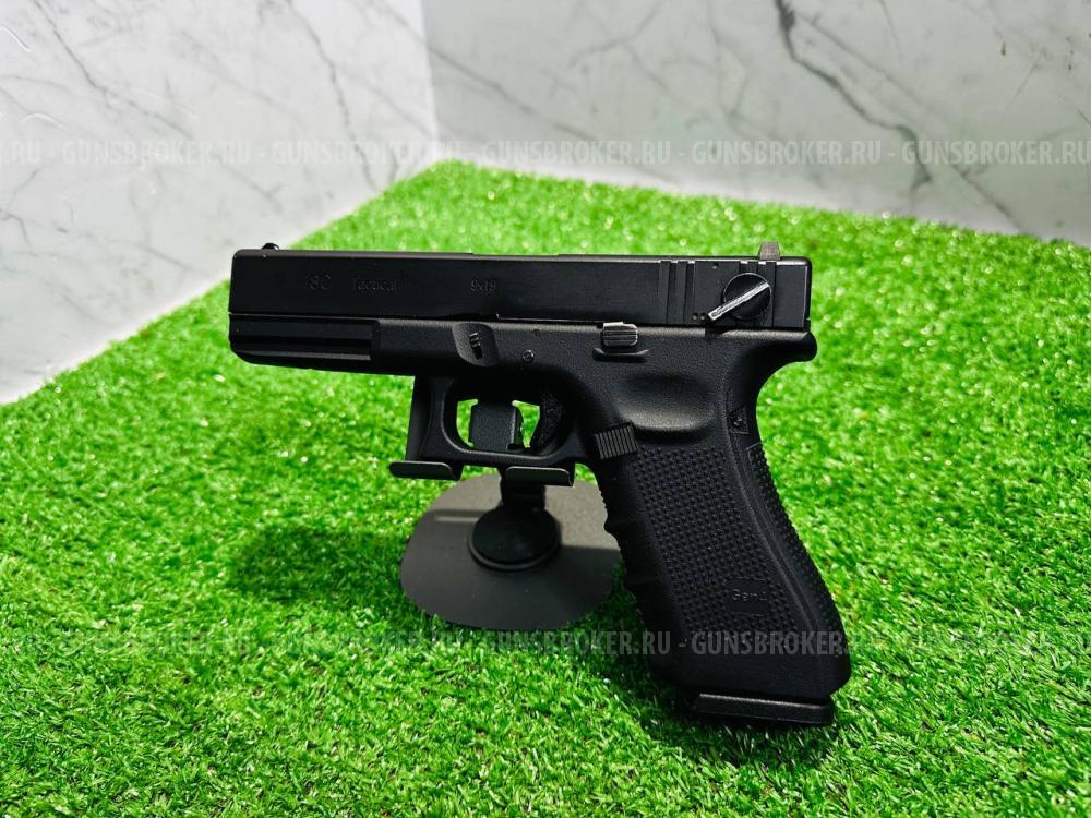 Страйкбольный пистолет WE Glock-18 Gen.3 Black