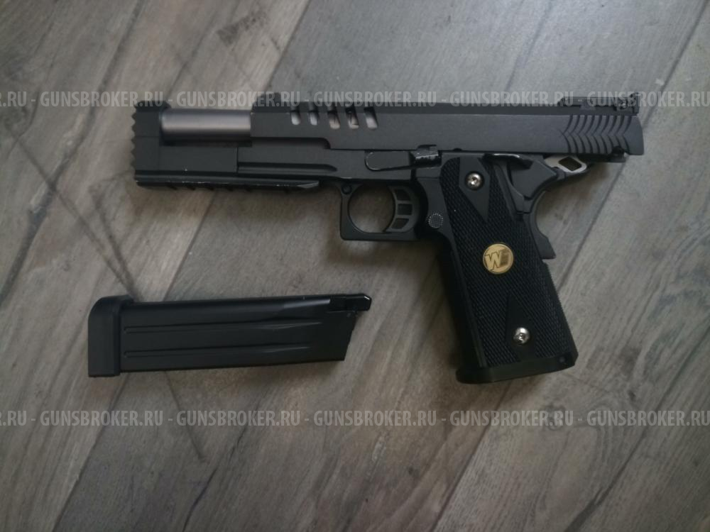 Страйкбольный пистолет WE Hi-Capa 5.2 