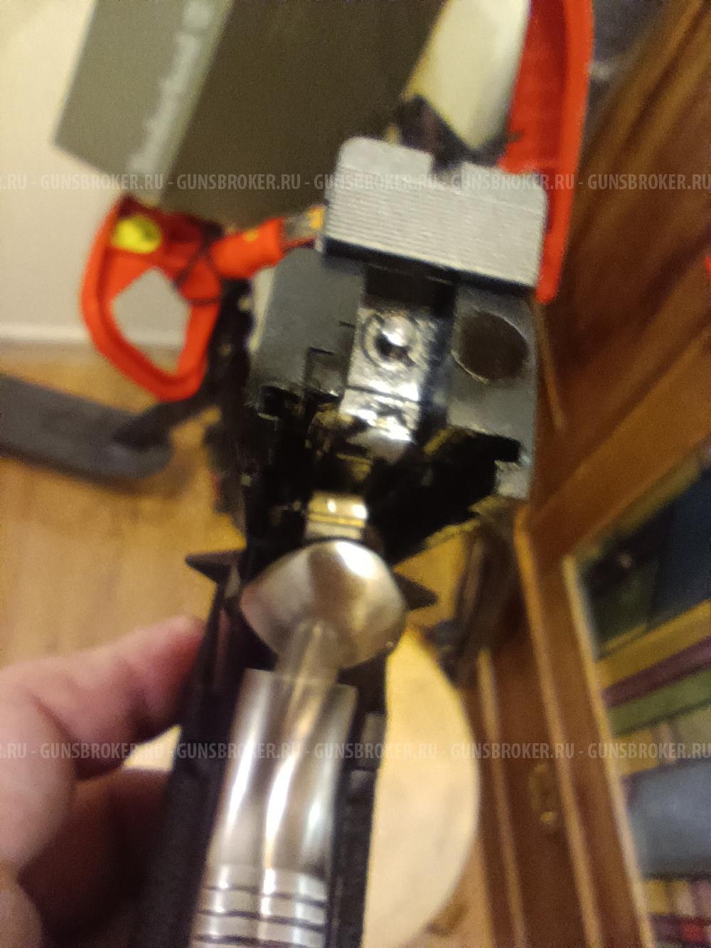 Страйкбольный пистолет WE HI-CAPA 6" T-Rex Customs in Titanium Barrel