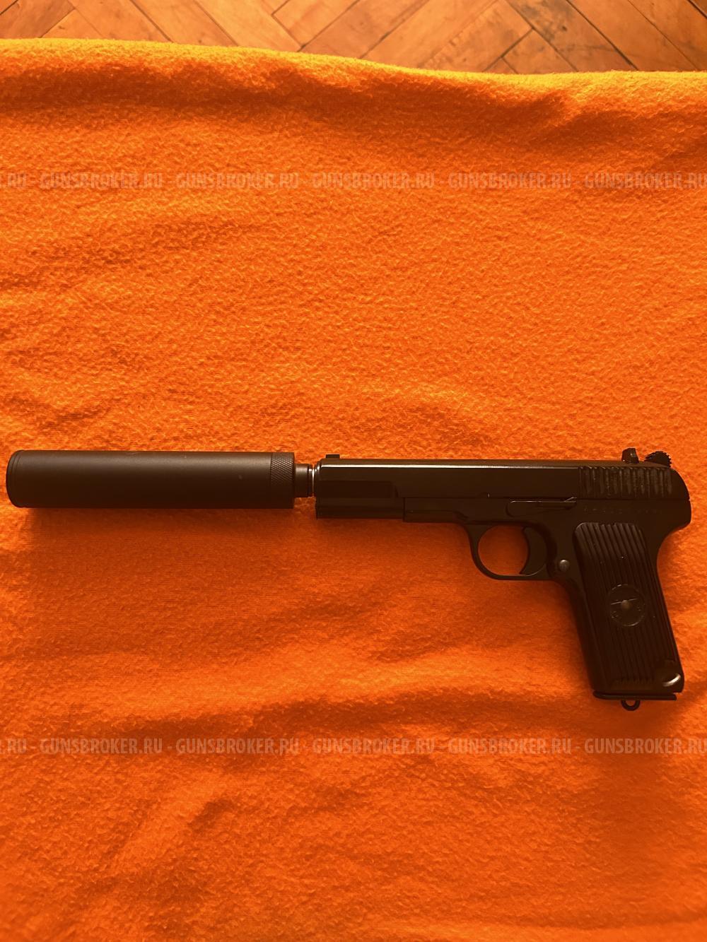 Страйкбольный пистолет WE TT (Black, WE-E012BK)