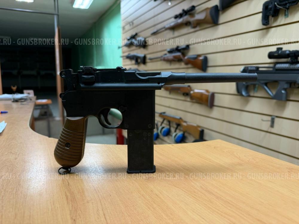 Страйкбольный пистолет WinGun Mauser C96 GBB, CO₂ (CP133)