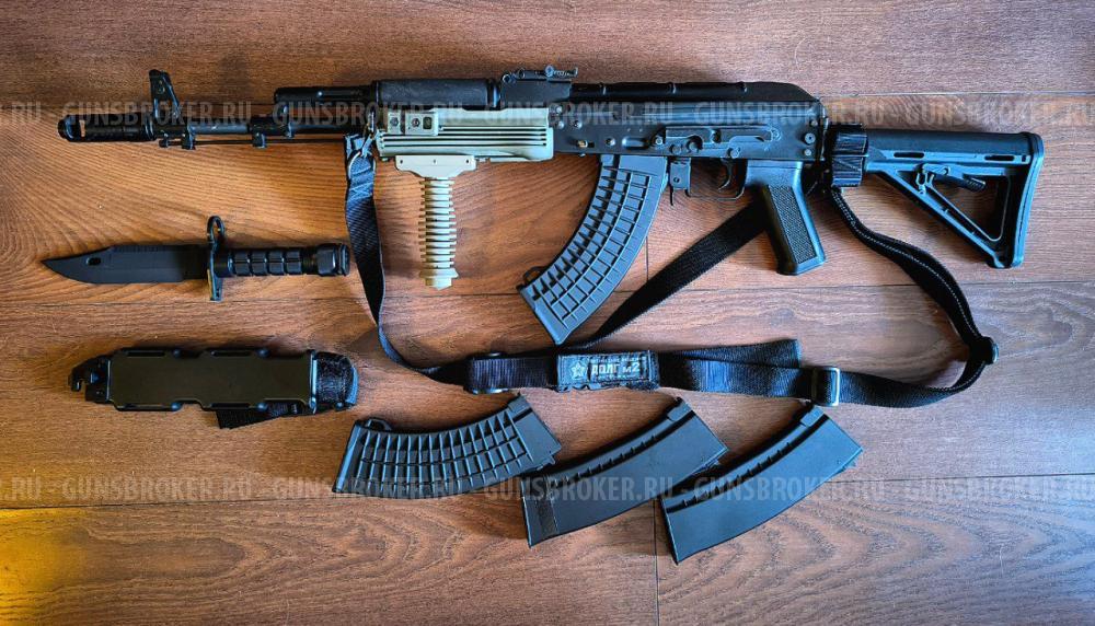 Страйкбольный привод ак-74М cyma (комплект)