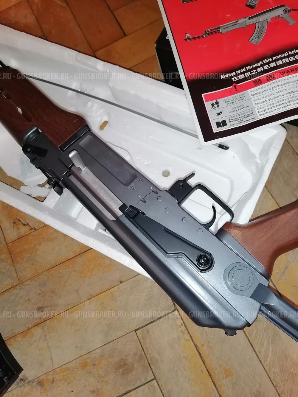 Страйкбольный привод CYMA АК-47С (АКС-47) CM.028-S и оборудование.