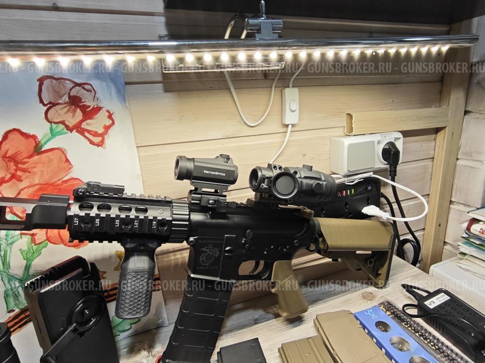 Страйкбольный привод Карабин East Crane AR15 cqbr