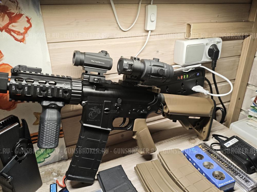 Страйкбольный привод Карабин East Crane AR15 cqbr