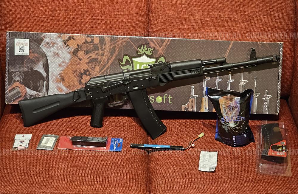 Страйкбольный привод LCT AK-74M UP с комплектом