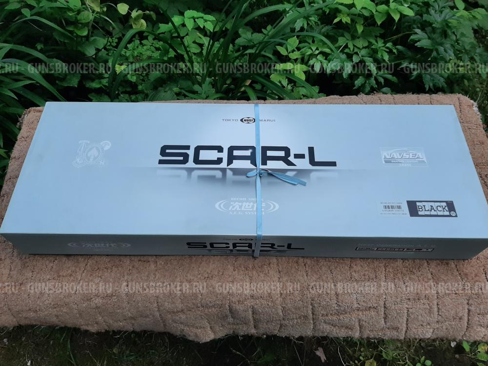 Страйкбольный привод Tokio Marui Scar-L Black новый с допами в отличном состоянии