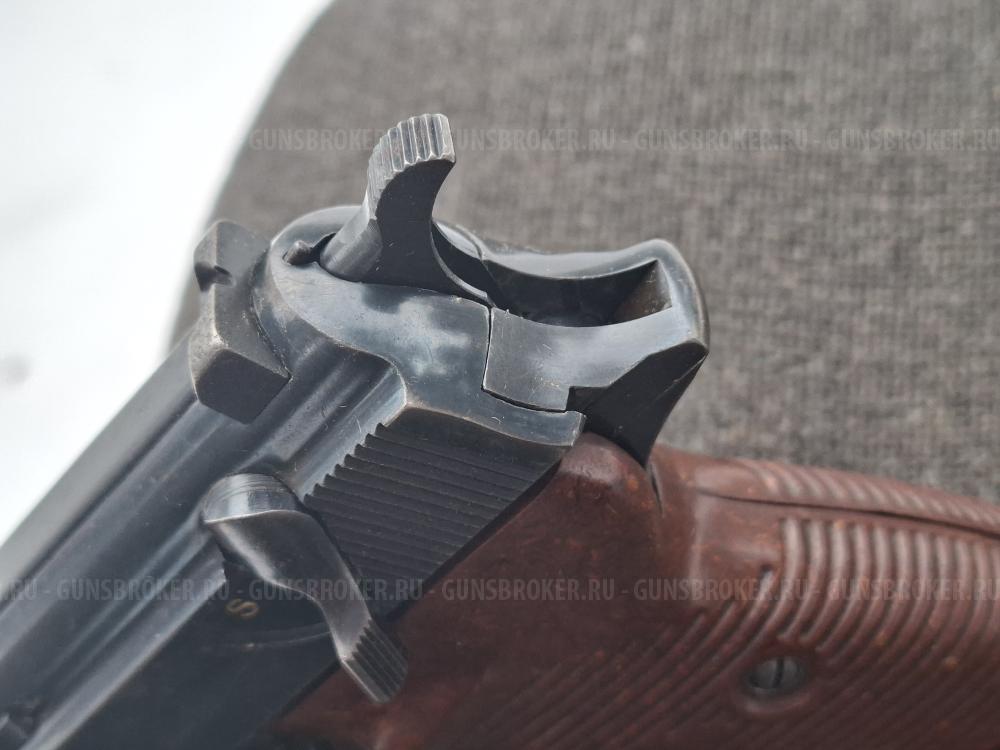 Макет пистолета Вальтер Walther HP, аналог P-38 в отличном состоянии.