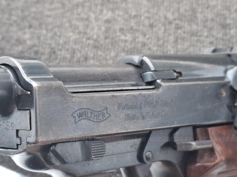 Макет пистолета Вальтер Walther HP, аналог P-38 в отличном состоянии.