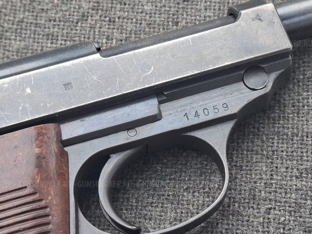 Макет пистолета Вальтер Walther HP, аналог P-38 в отличном состоянии.