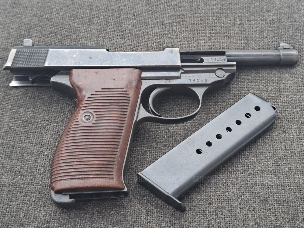 Макет пистолета Вальтер Walther HP, аналог P-38 в отличном состоянии.