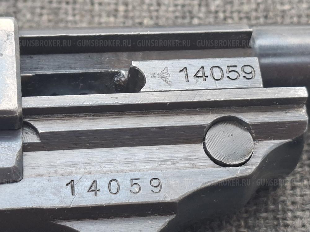 Макет пистолета Вальтер Walther HP, аналог P-38 в отличном состоянии.