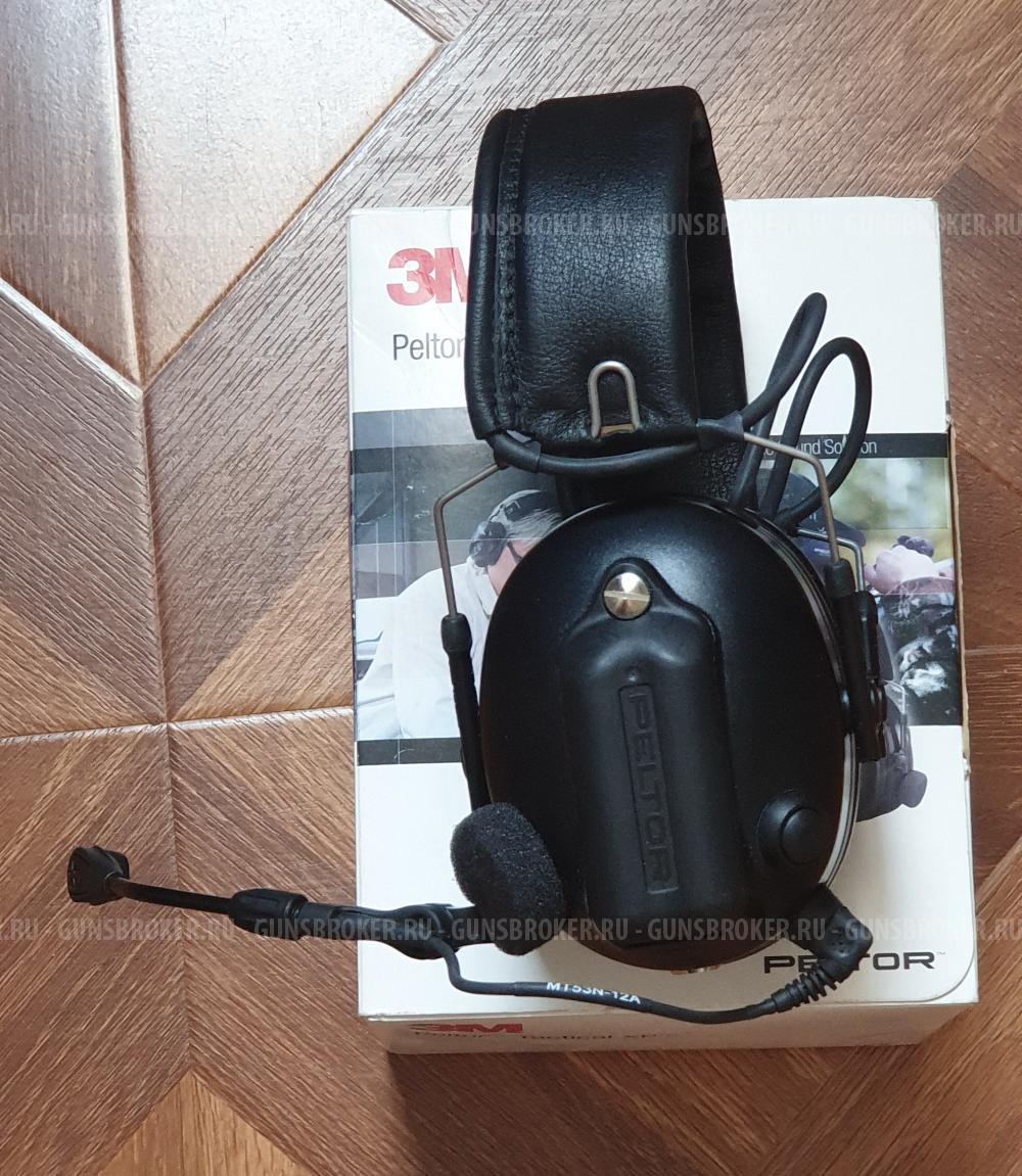 СТРЕЛКОВЫЕ НАУШНИКИ 3M PELTOR TACTICAL XP FLEX HEADSET НОВЫЕ