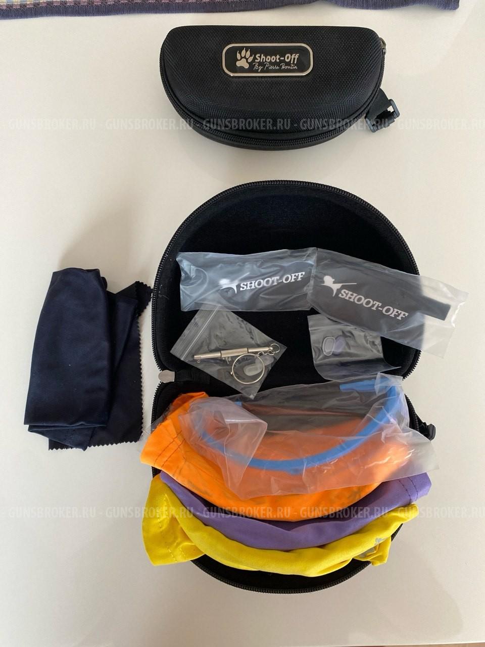 Стрелковые очки Shoot off 3 линзы