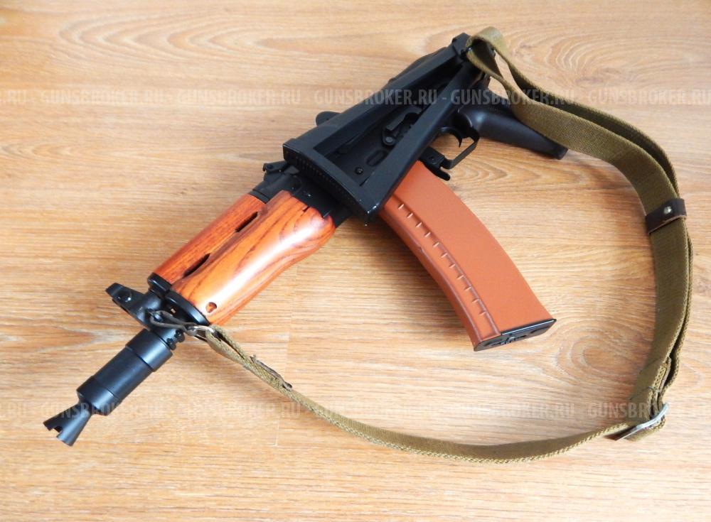 Стрейкбольная АКС-74У( Ксюха). CYMA CM.045A. Рабочая с комплектом.  