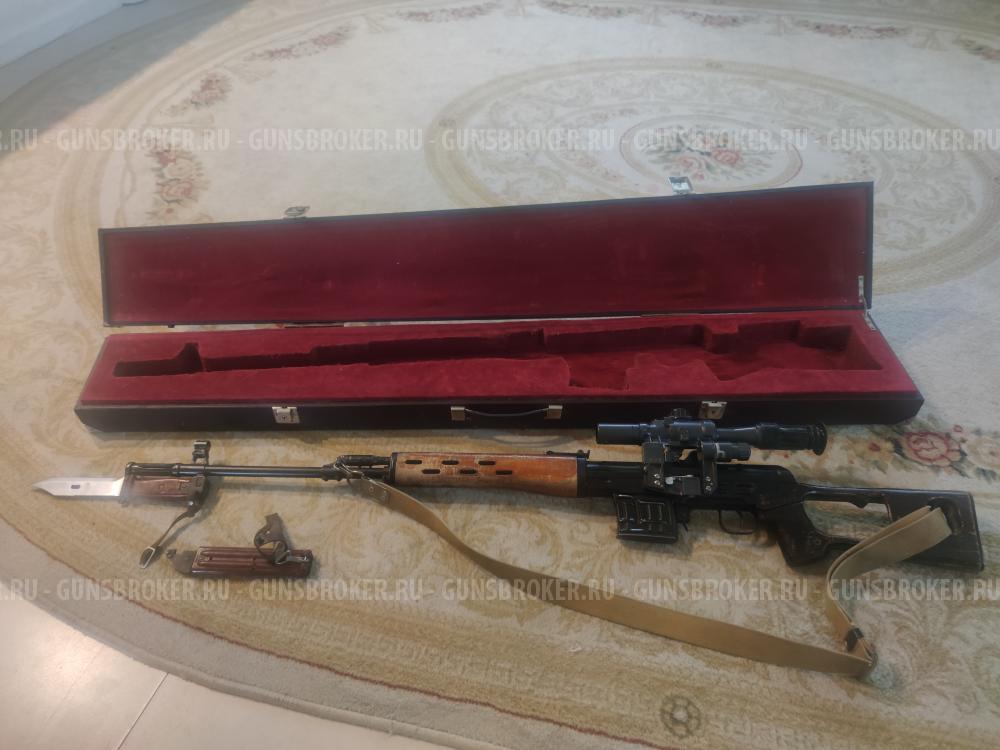 СВД снайперская винтовка Драгунова