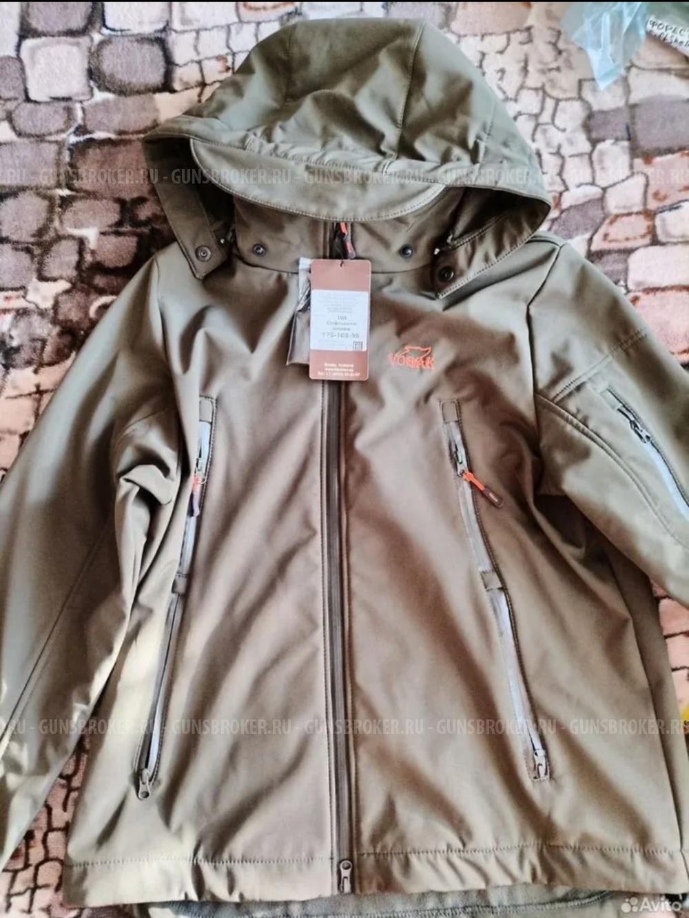 Тактический костюм Горка софтшелл, олива 52-54