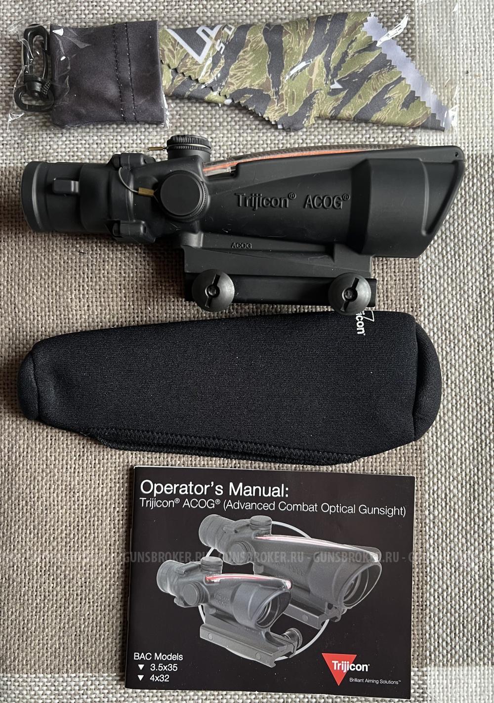 Тактический прицел TRIJICON ACOG 3.5x35 TA11H(Red)