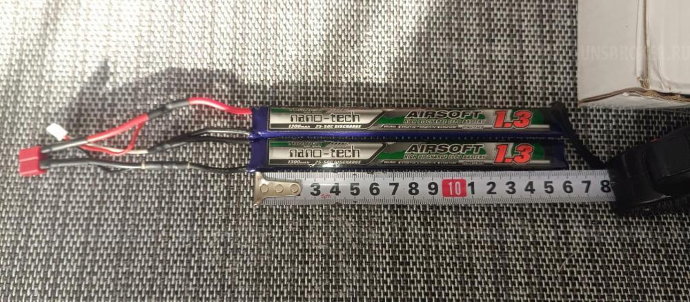 LI-PO аккумуляторы для страйкбольных приводов