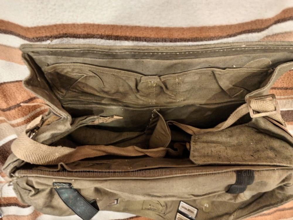 Сумка санитарная брезентовая без укладки.