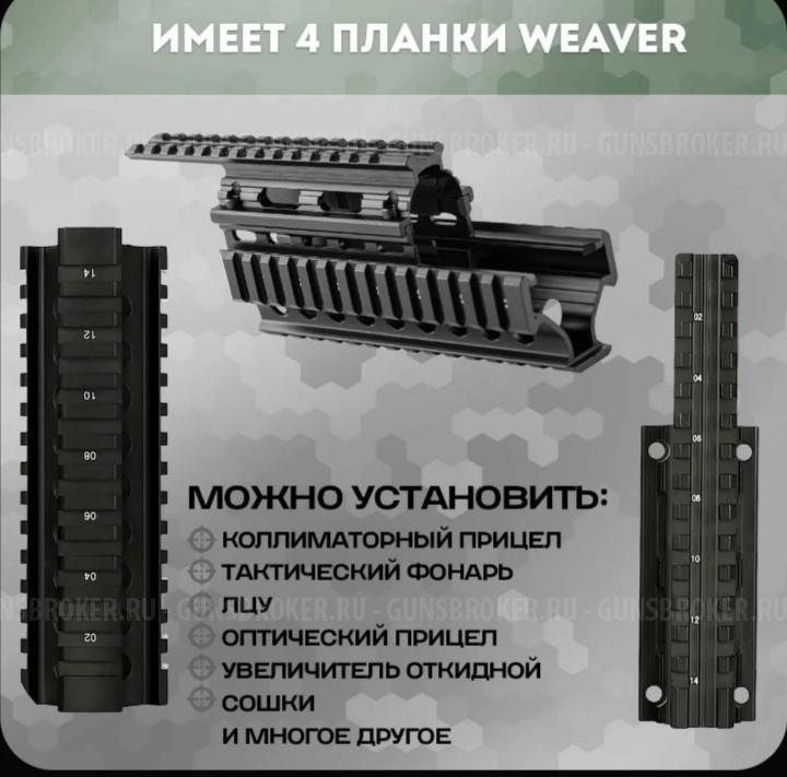 Тактическое цевье АК, САЙГА 