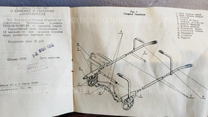 Тележка СССР "Турист"