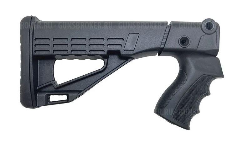 Телескопический приклад DLG Tactical для МР-153 + антабка (новый)