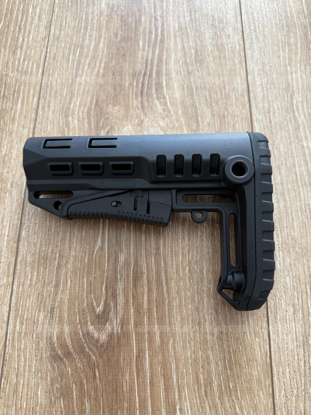 Телескопический приклад DLG Tactical TBS Sharp Mil-Spec (Черный)