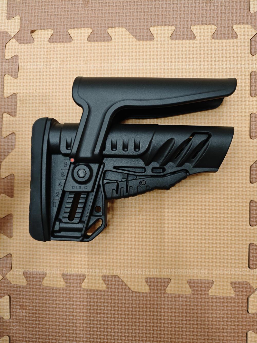 Телескопический приклад DLG Tactical TBS SHOCK Comm-spec