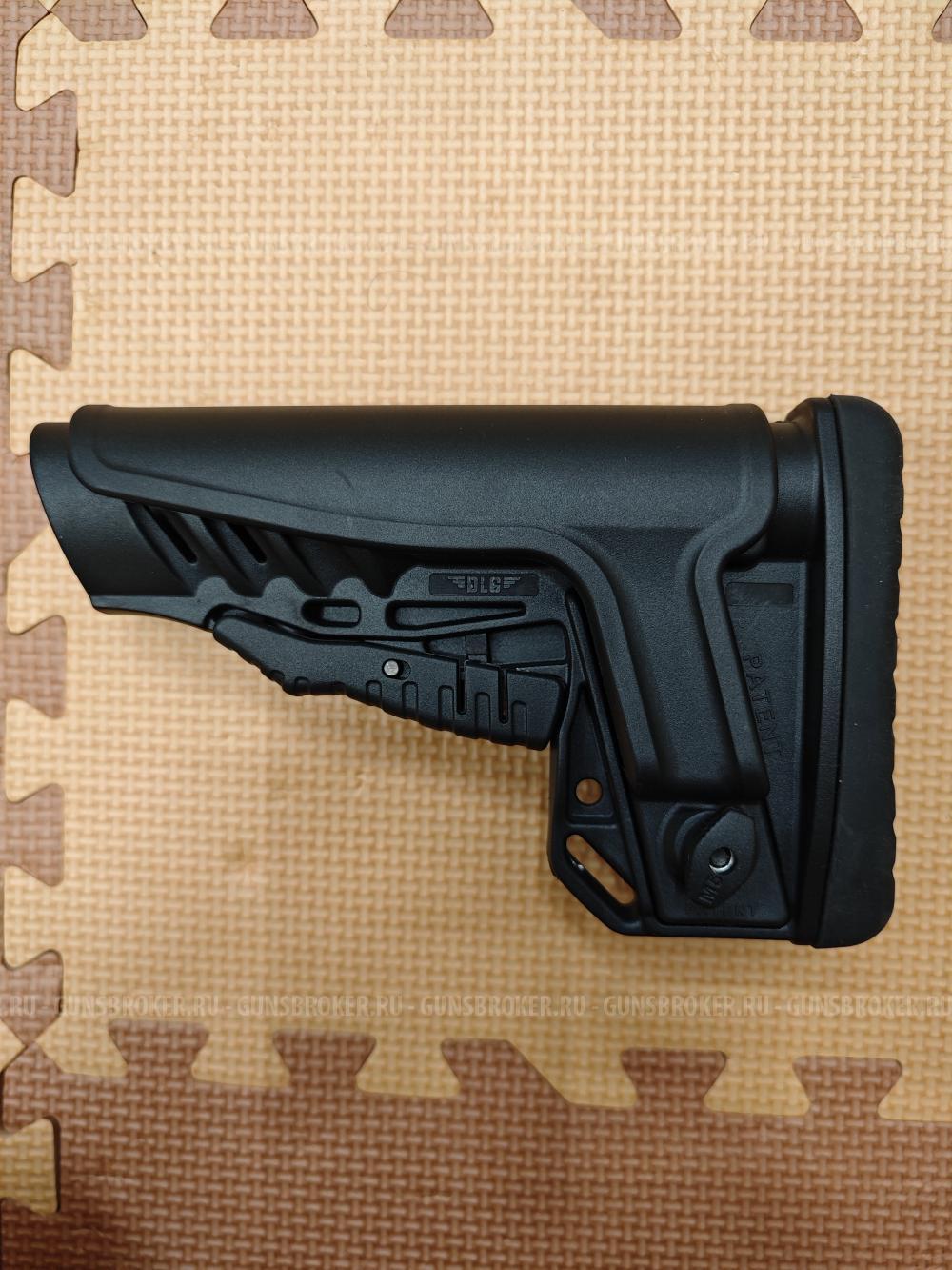 Телескопический приклад DLG Tactical TBS SHOCK Comm-spec