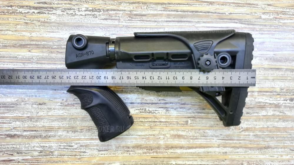 Телескопический приклад Fab Defense GL-SHOCK с щекой для Remington 7600