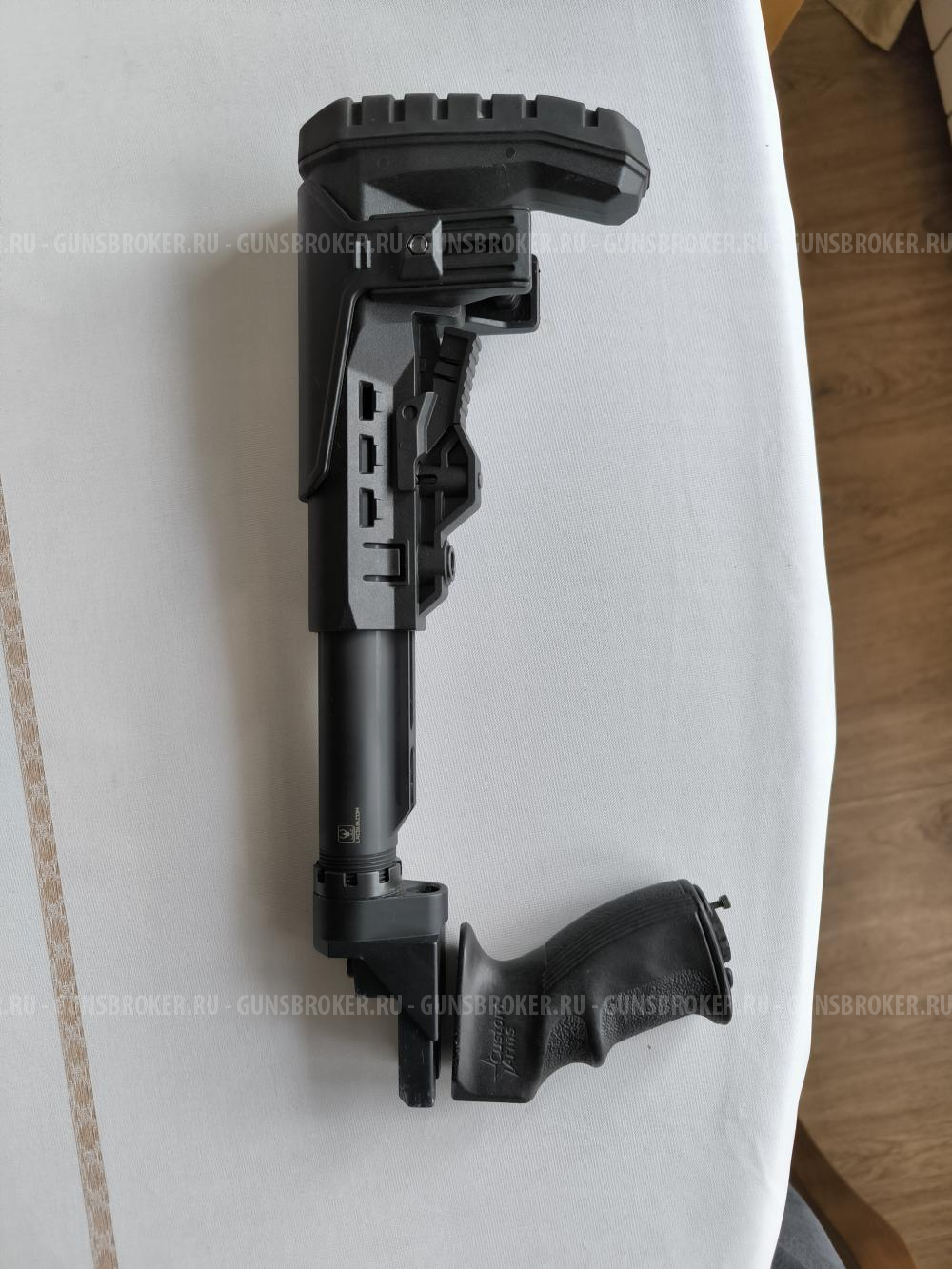 Телескопический приклад на трубе com-spec для Вепрь-308