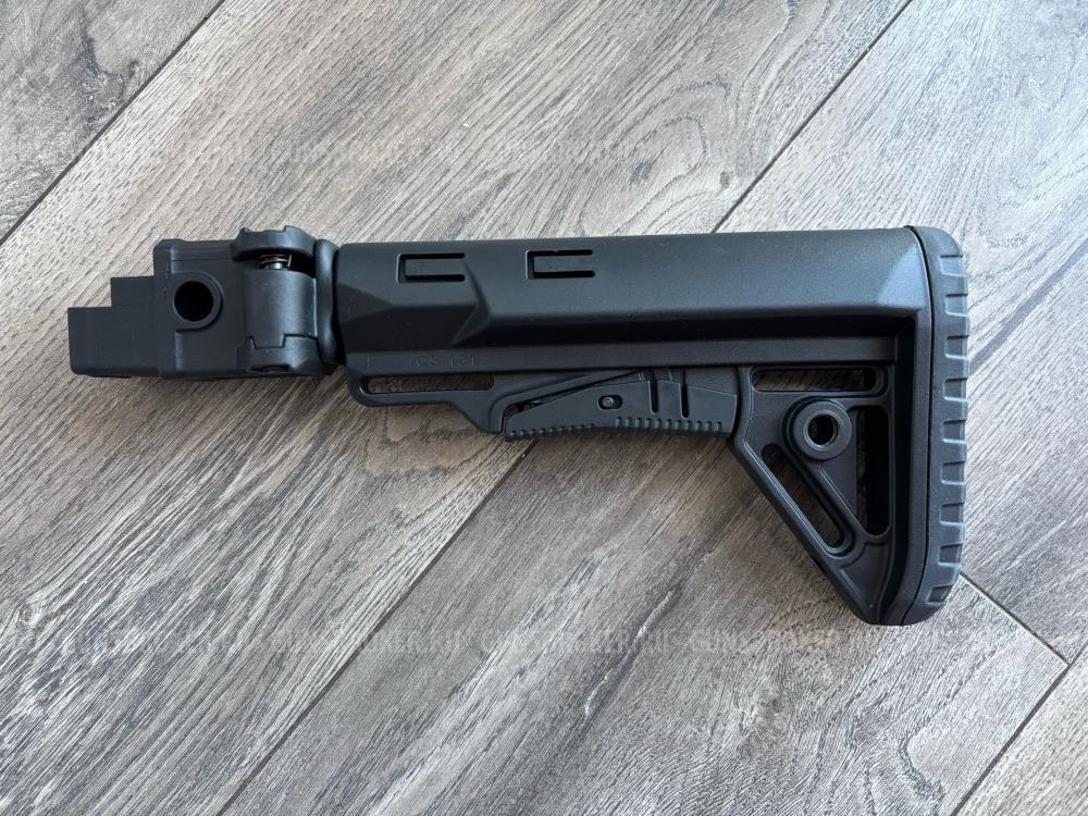 Телескопический приклад TBS Sharp на ак-74 / акм
