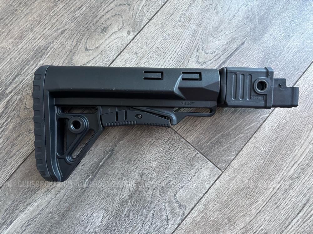 Телескопический приклад TBS Sharp на ак-74 / акм