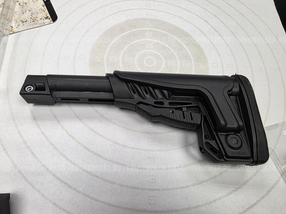 Телескопический приклад TBS SHOCK с трубой DLG Tactical