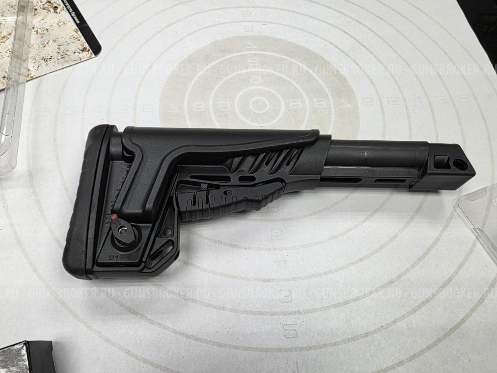 Телескопический приклад TBS SHOCK с трубой DLG Tactical