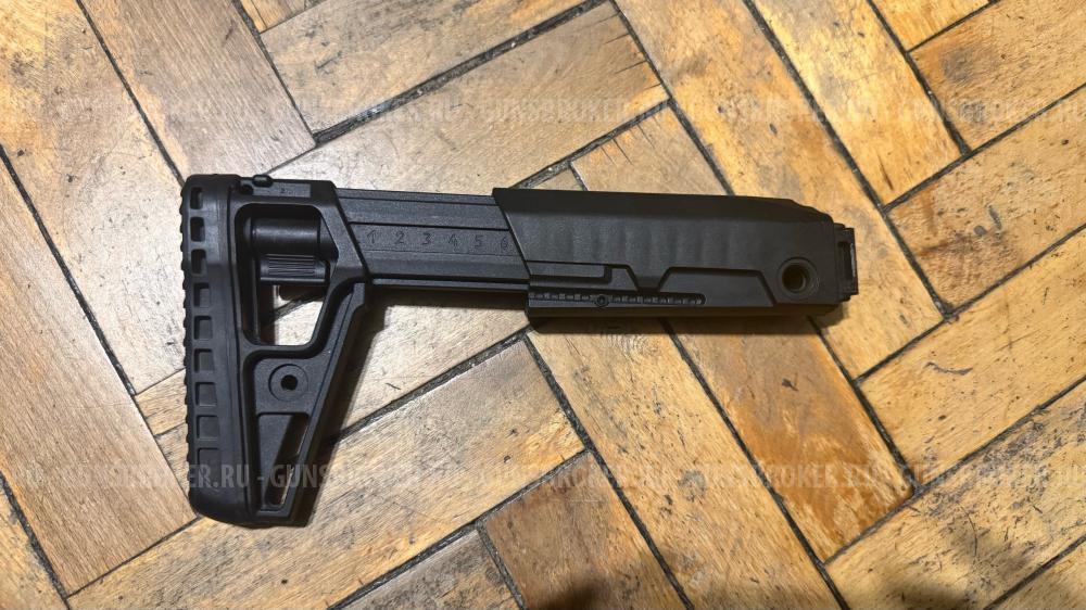 Телескопический складной приклад АК-ЭВО Gen2 без фиксатора