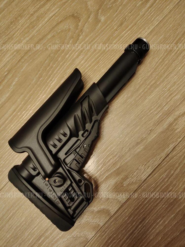 Телескопический складной приклад   TBS SHOCK от турецкой компании DLG Tactical. 