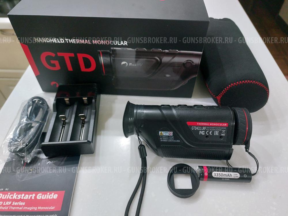 Тепловизинный монокуляр Rika NV GTD431 LRF