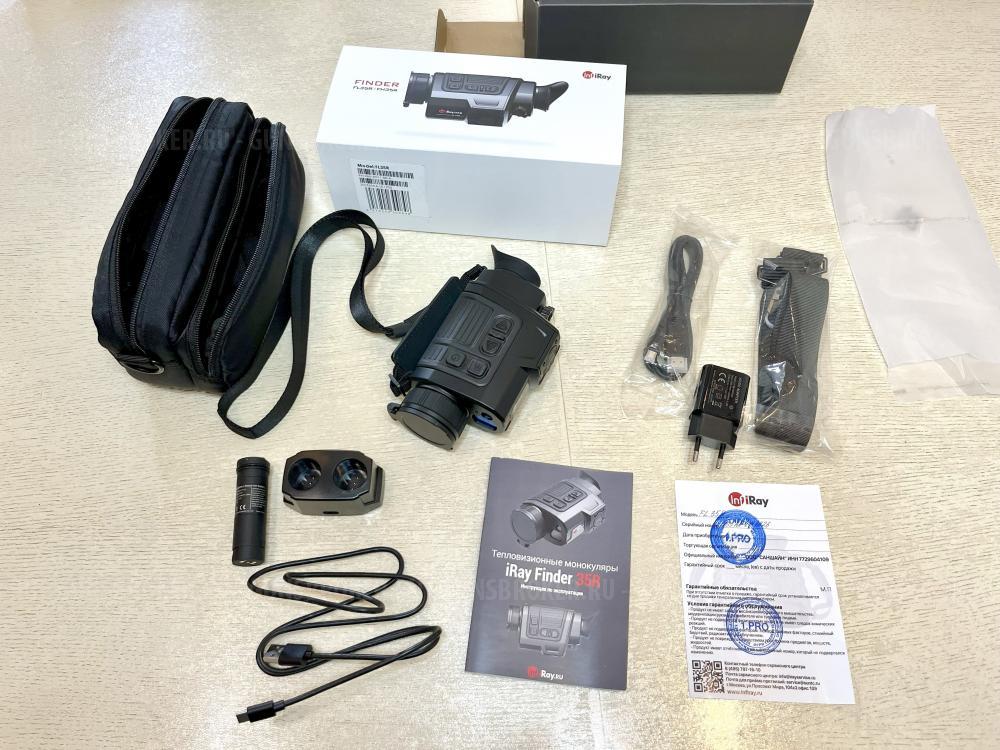 Тепловизионный монокуляр iRay Finder FL35R с лазерным дальномером