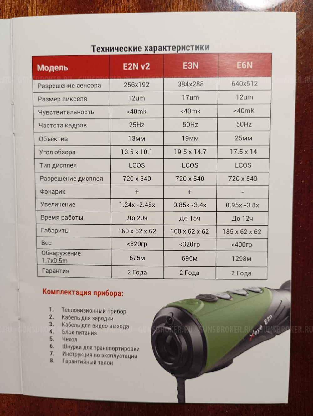 Тепловизионный монокуляр iRay xEye E3N