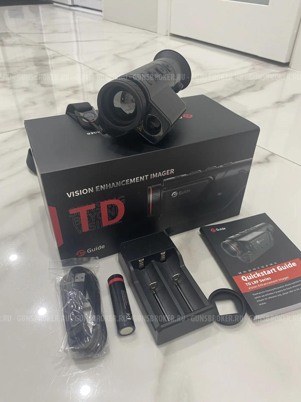 Тепловизионный монокуляр.С дальномером.Guide TD631 LRF