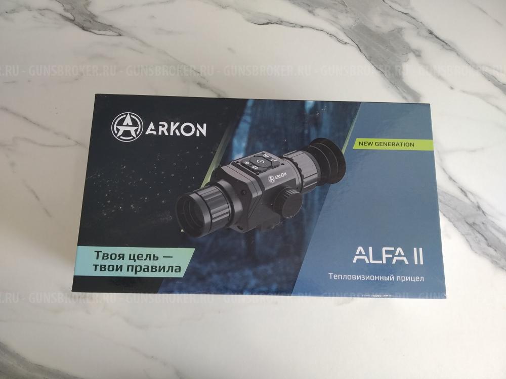 Тепловизионный прицел Аркон Альфа 2 ST25для охоты с кронштейном Вивер