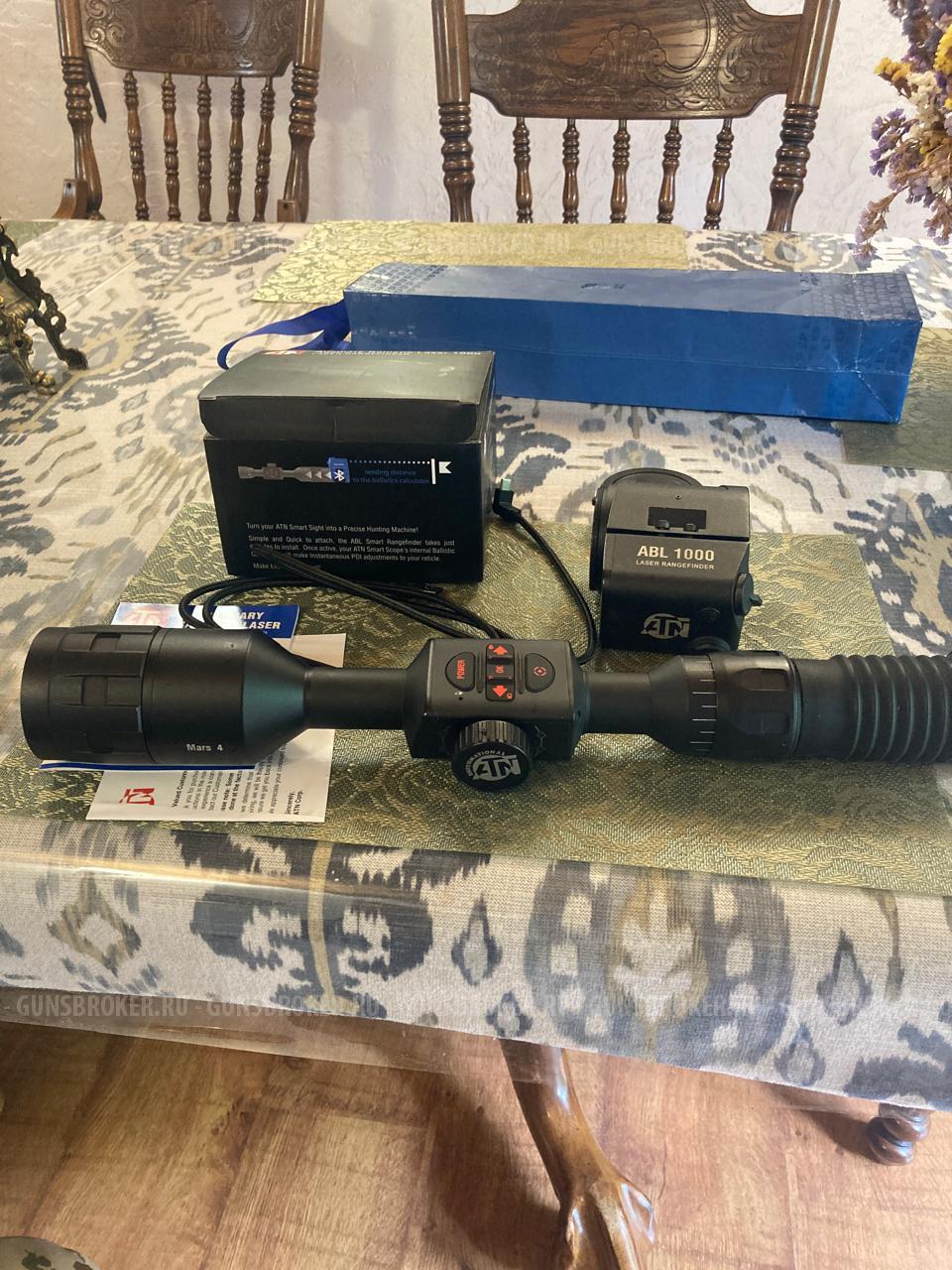 Тепловизионный прицел ATN mars 4   2,5x25-50 640 атн