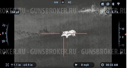 Тепловизионный прицел ATN mars 4 384 2-8x