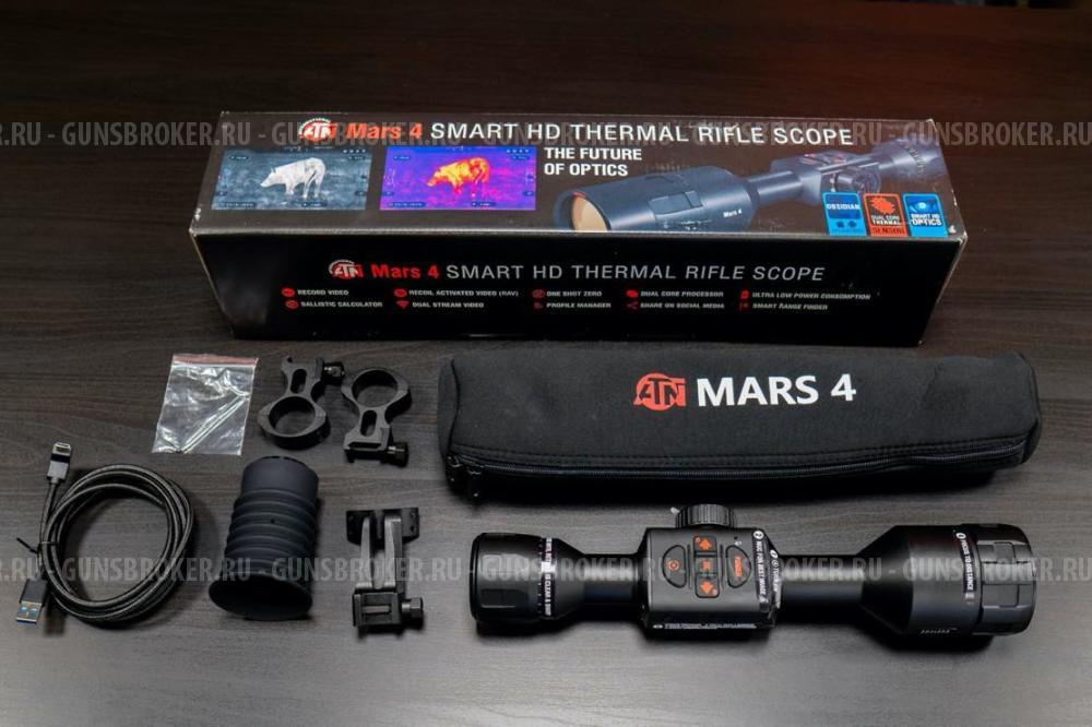 Тепловизионный прицел ATN MARS 4 640 2,5-25x в отличном состоянии!  