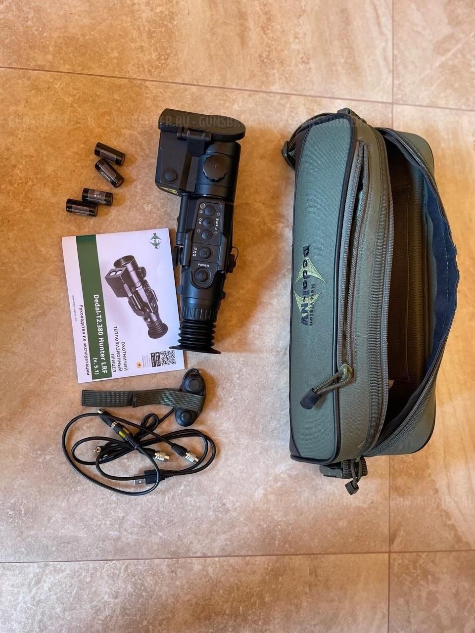 Тепловизионный прицел Dedal-T2.380 Hunter LRF (v.5.1)