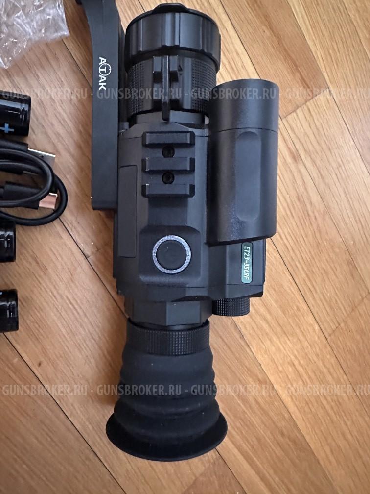 Тепловизионный прицел для охоты ATAK ET23-35LRF PRO x3.7-29, объектив 35 мм, с дальномером