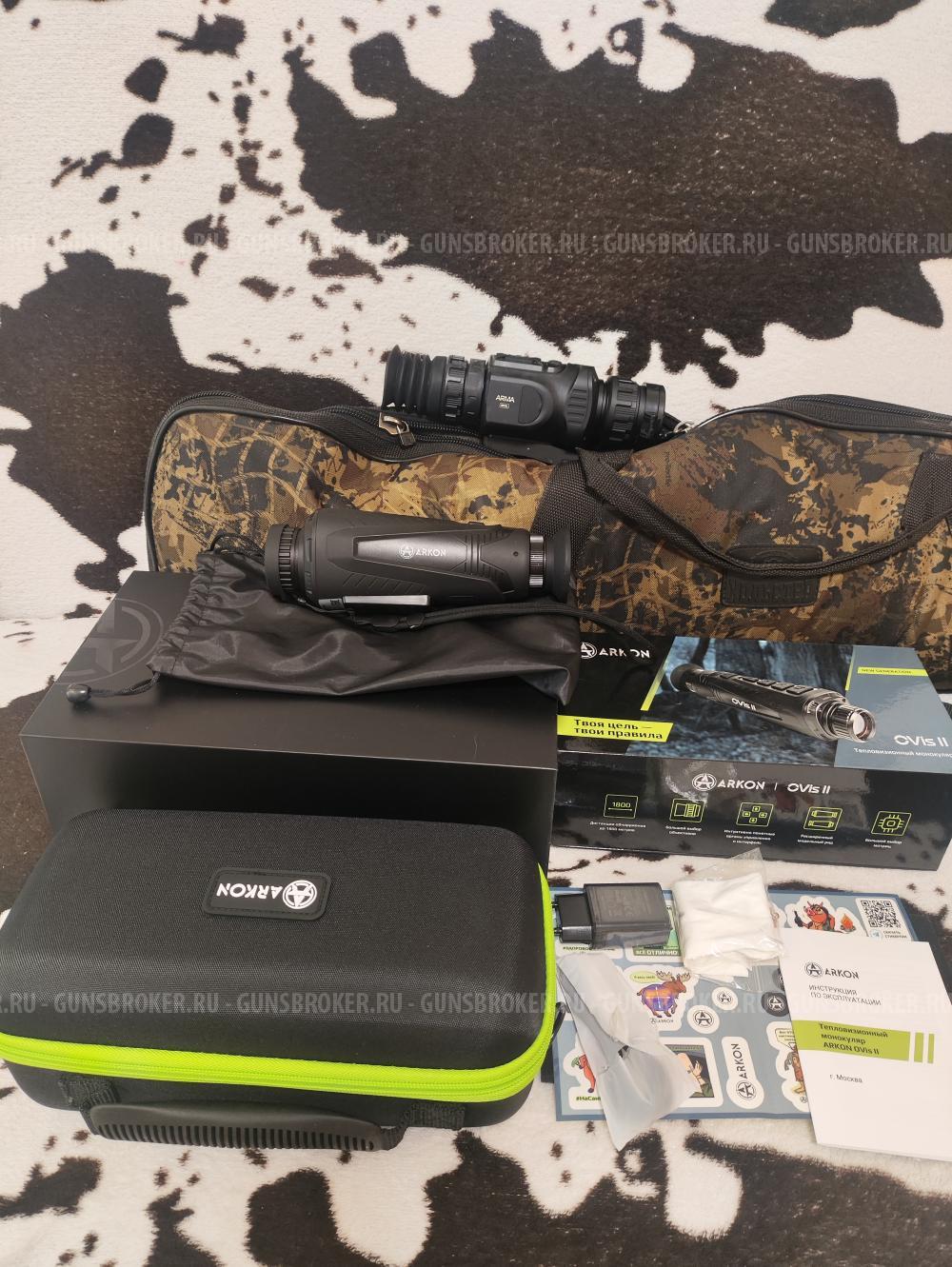 Тепловизионный прицел и монокуляр